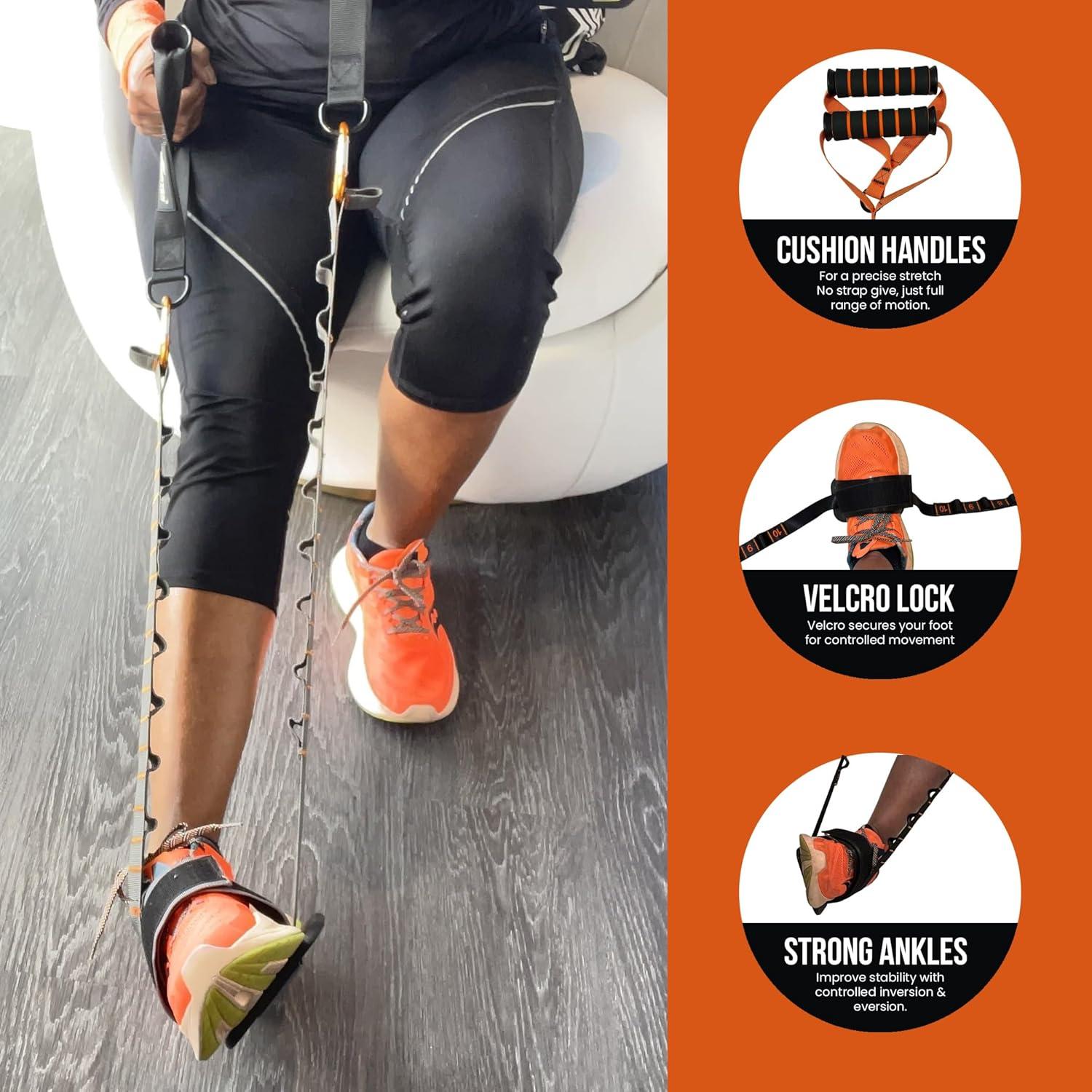 Correa de Estiramiento Yipin para Rodillas y Tobillos - Alivio Artritis