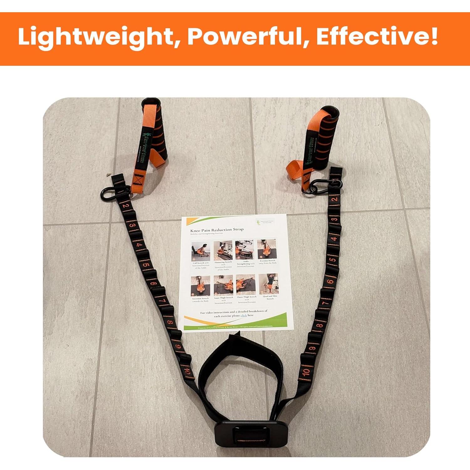 Correa de Estiramiento Yipin para Rodillas y Tobillos - Alivio Artritis