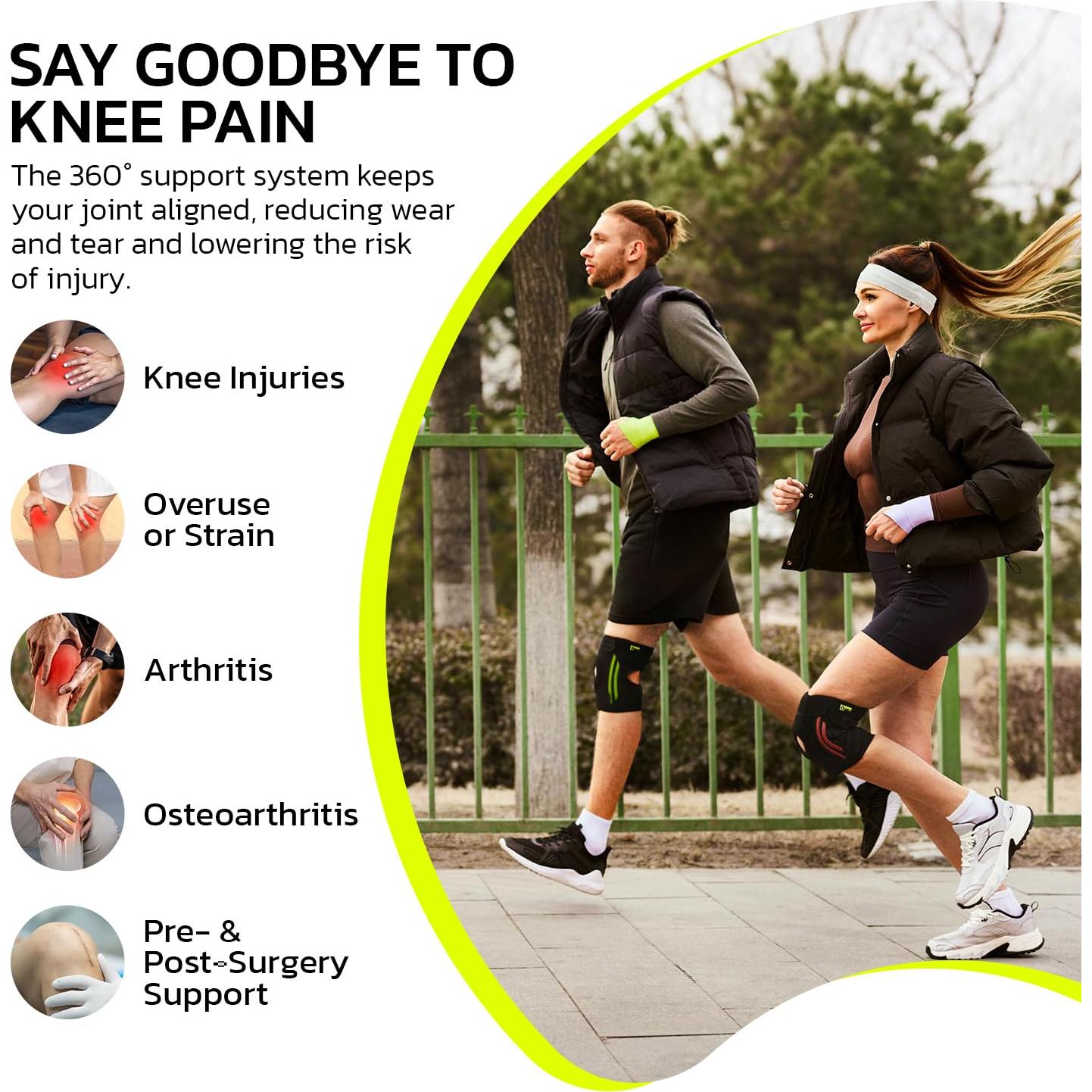 Férula Rodilla aoFIT Mediana con Estabilizadores y Gel