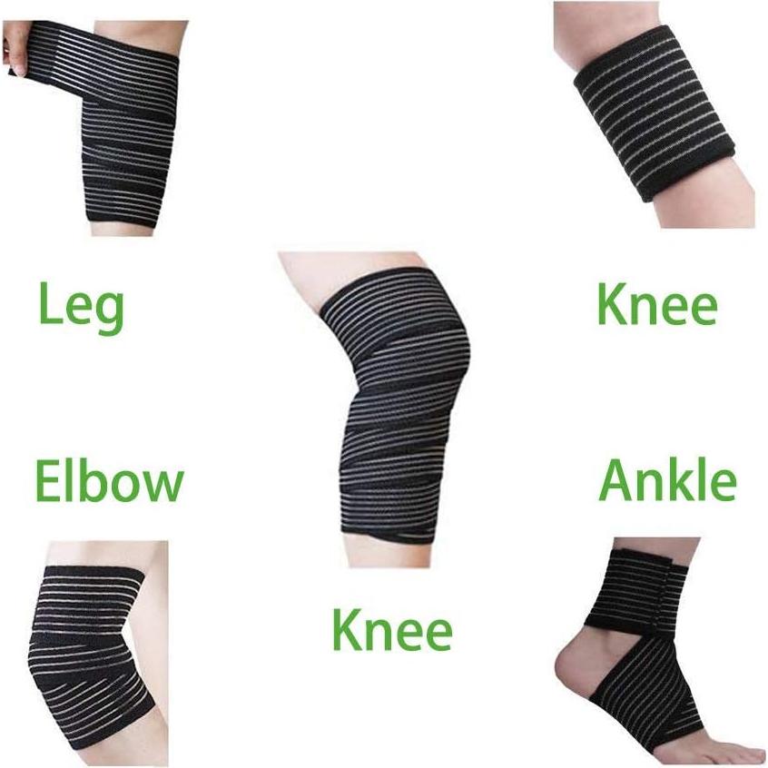 Soporte de Rodilla Elástica YUIHPA 180 cm para Dolor Articular