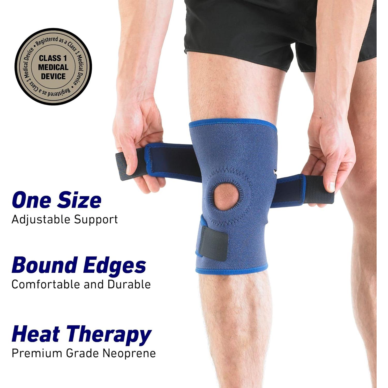 Soporte de Rodilla Neo-G Abierto Ajustable para Dolor Articular