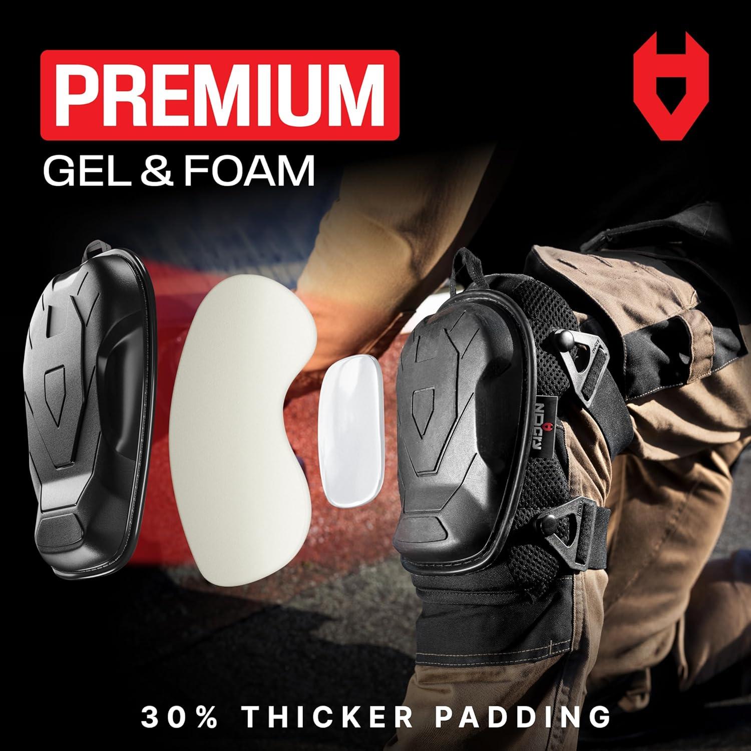 Rodilleras Profesionales NoCry para Construcción - Soporte Tobillo