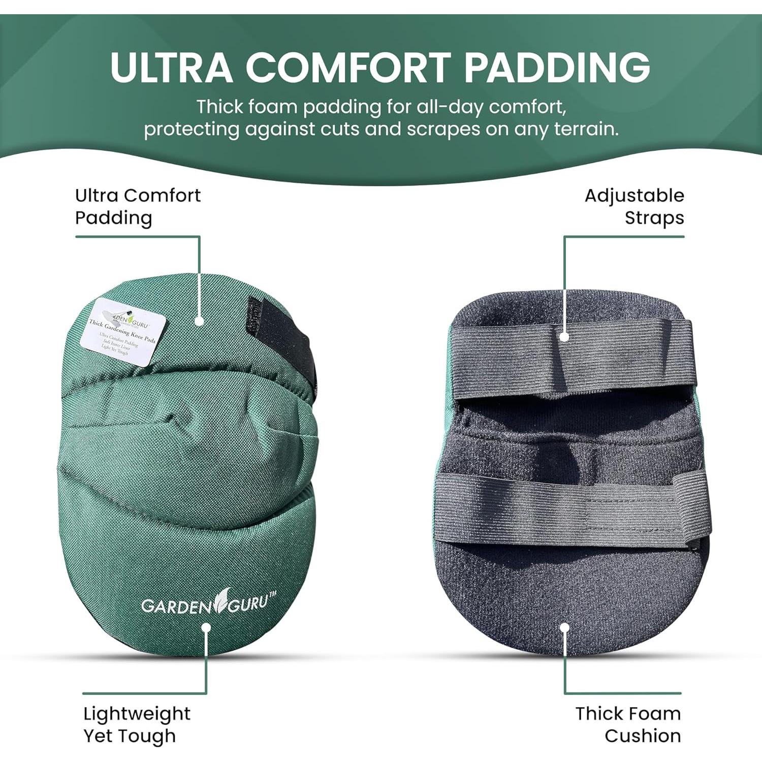 Almohadillas de Rodillas de Jardinería Garden Guru - Acolchado Ultra Cómodo