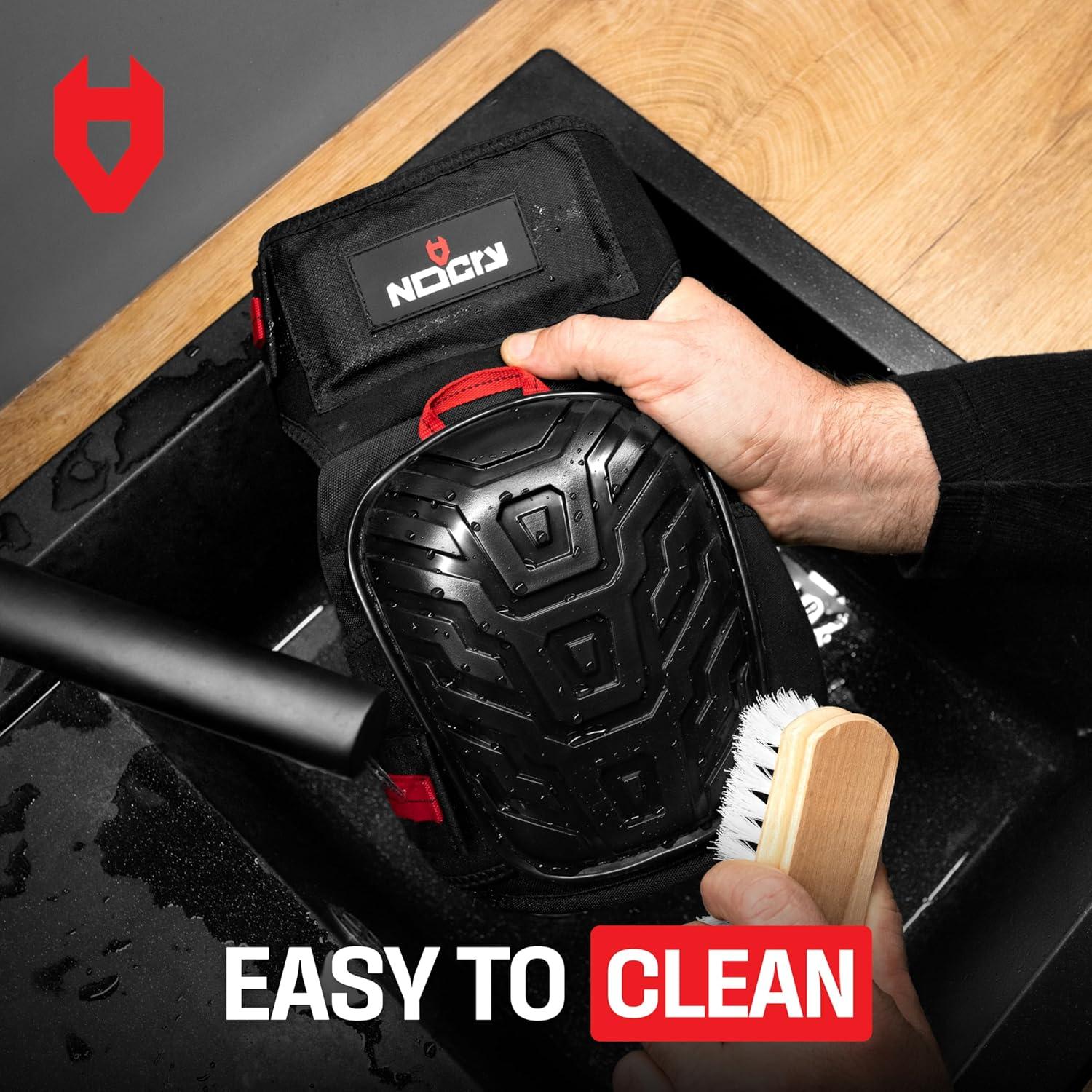 Rodilleras Profesionales NoCry con Acolchado de Gel - Talla Grande/Extra Grande