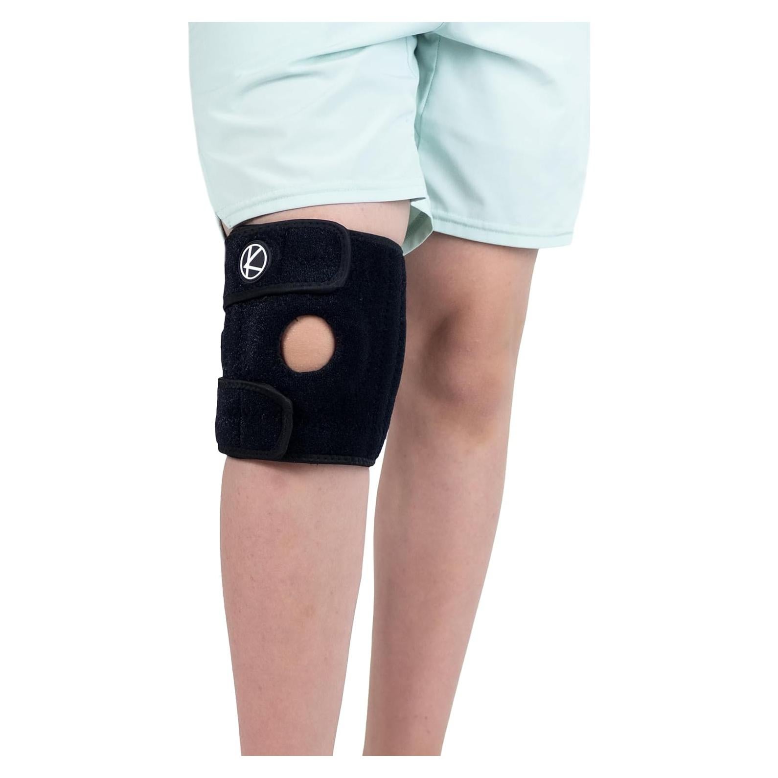 Férula de Rodilla KARM para Niños - Soporte Ajustable Negro