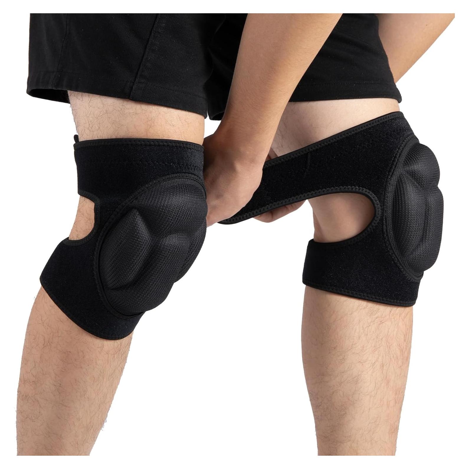 Rodilleras de Jardinería EVA 20mm Ajustables para Hombres y Mujeres