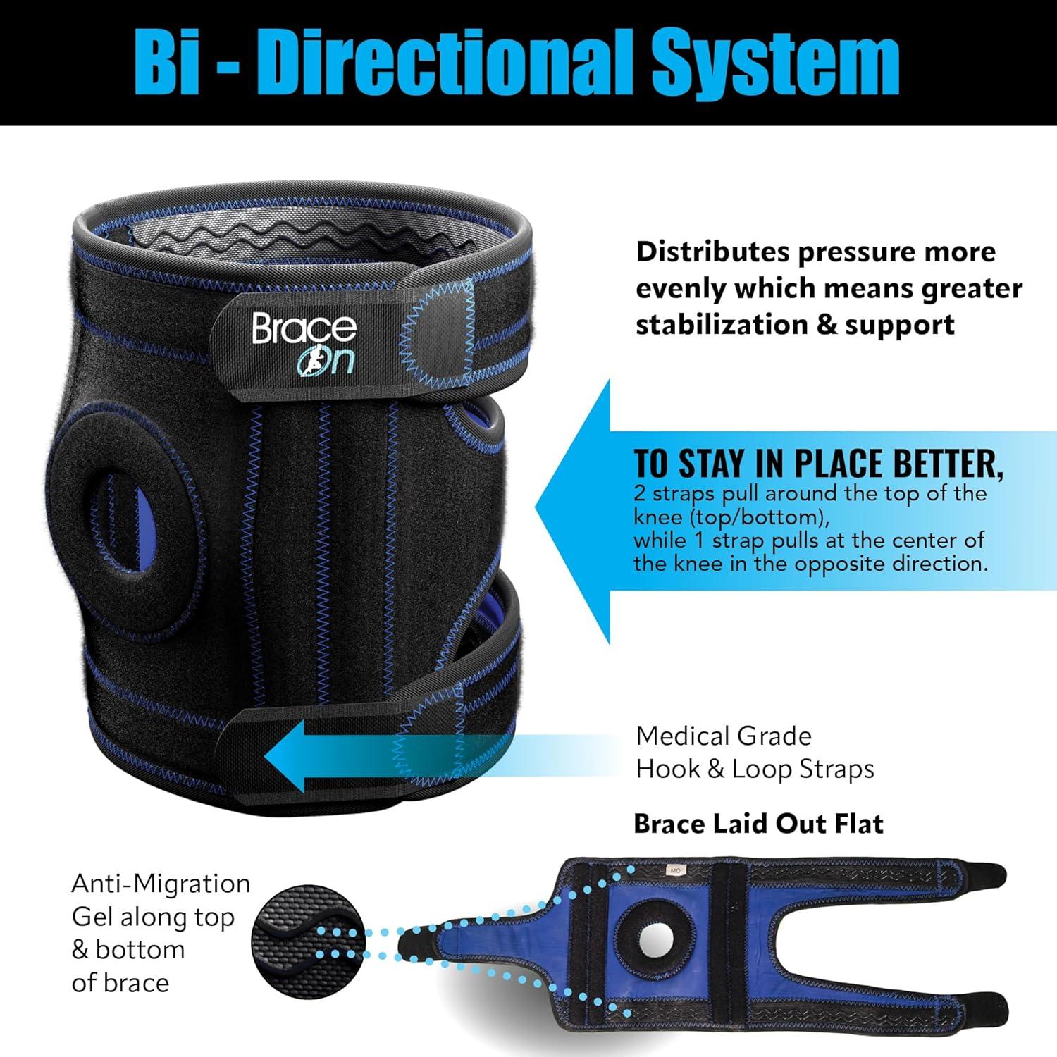 Férula de Rodilla Activa Brace On X-Large - Soporte y Estabilizador