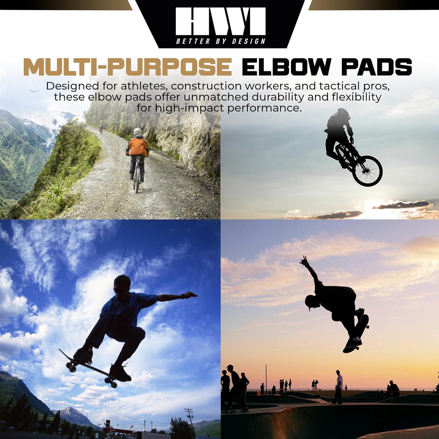 Almohadillas para Codo HWI NGE-100 Ajustables Negras