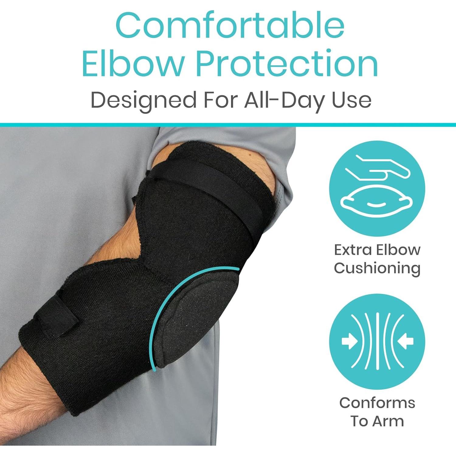 Protectores de Codo Vive de Piel de Oveja - Paquete de 2