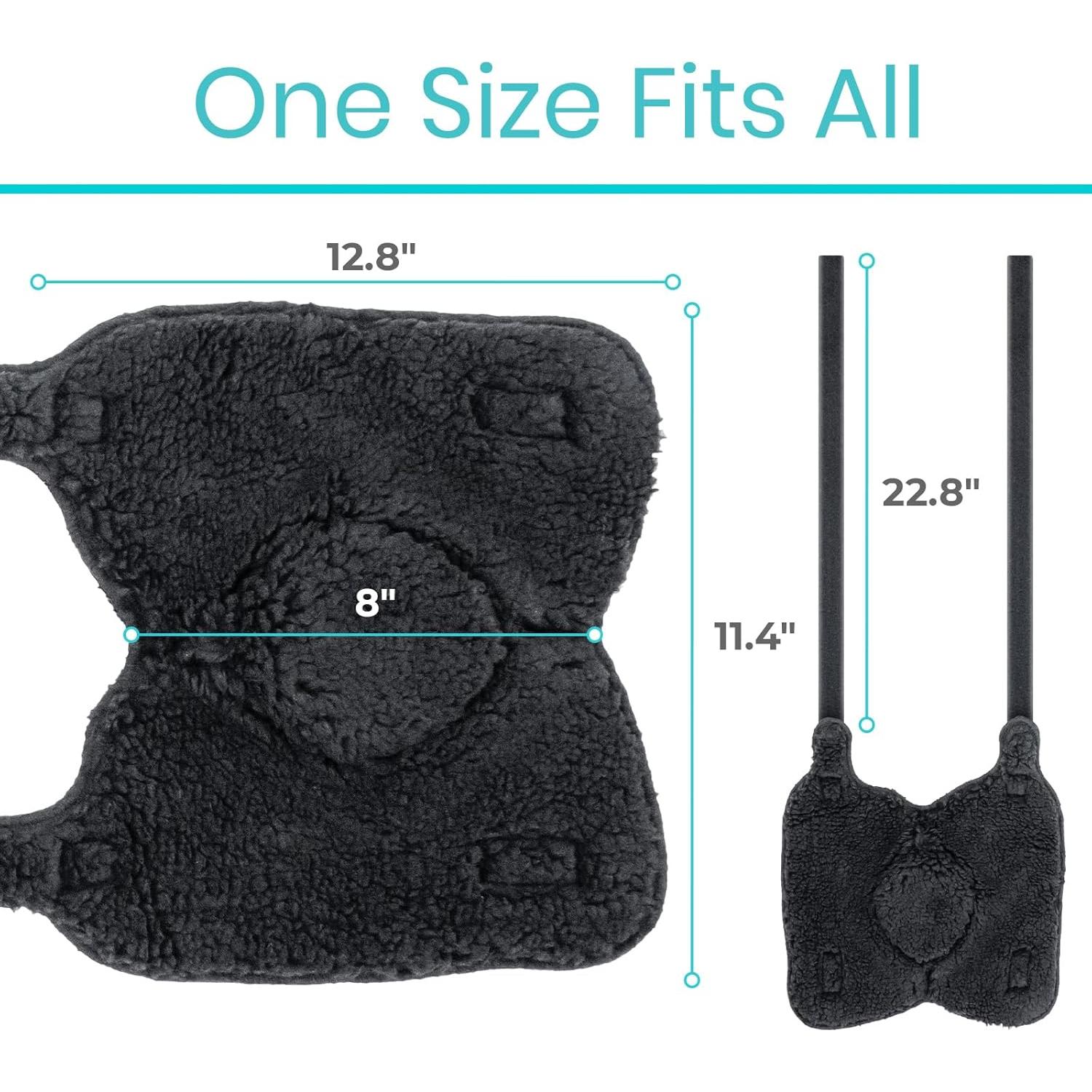 Protectores de Codo Vive de Piel de Oveja - Paquete de 2