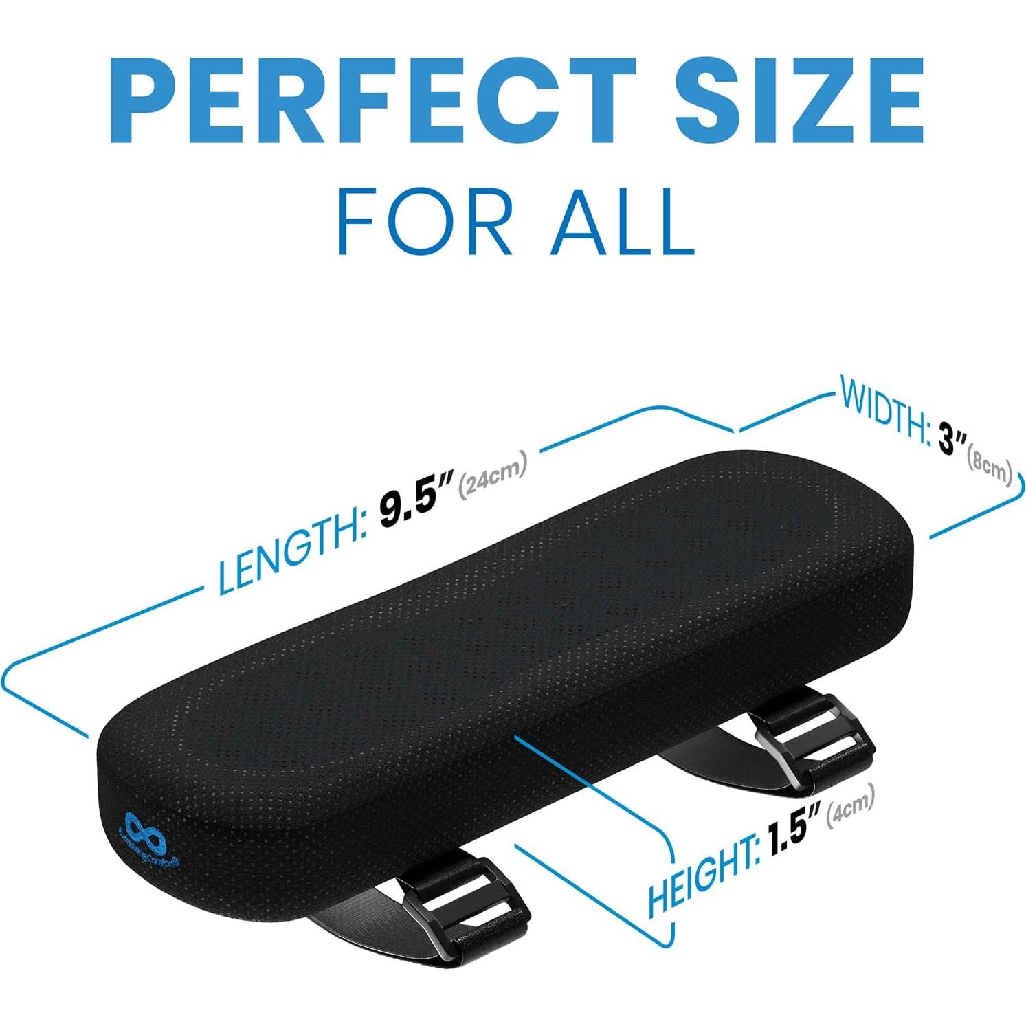 Almohadillas para Reposabrazos Everlasting Comfort - Espuma Viscoelástica