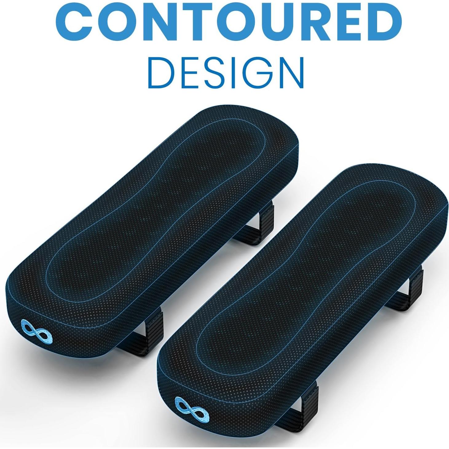 Almohadillas para Reposabrazos Everlasting Comfort - Espuma Viscoelástica