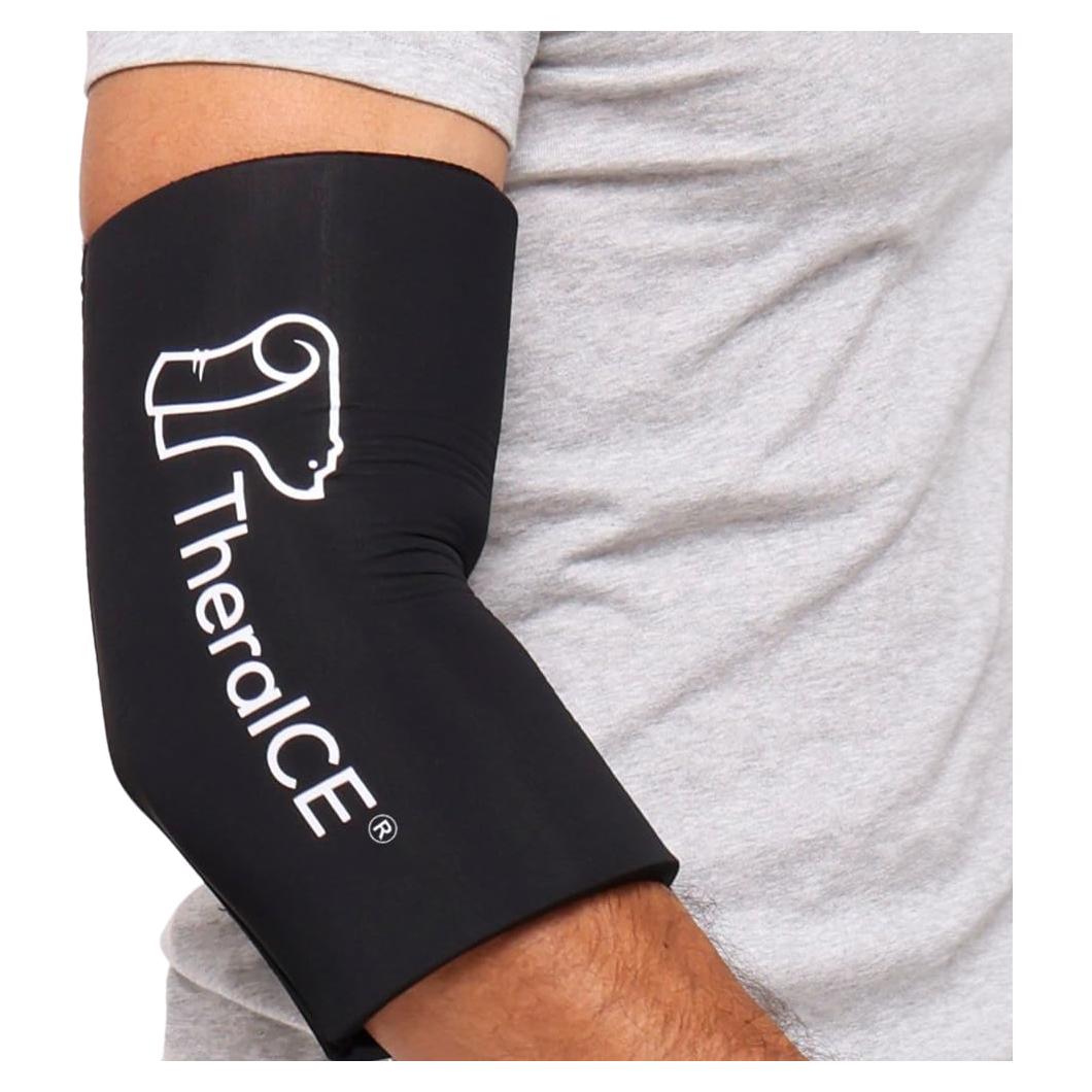 Manga de Compresión con Hielo TheraICE para Codo - Alivio Tendinitis