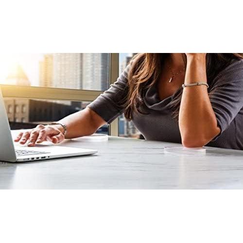 Reposamuñecas Ergonómico de Gel Jelbows Pequeño Transparente - 2 Piezas