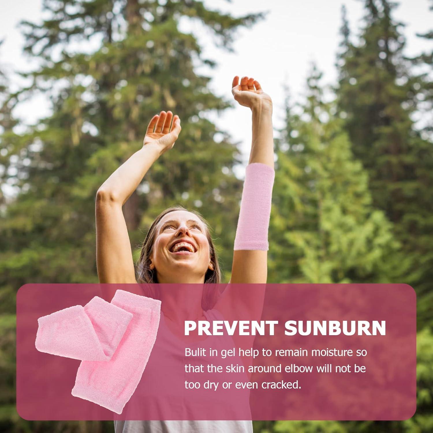Mangas Hidratantes para Codos Healifty con Gel - 2 Pares