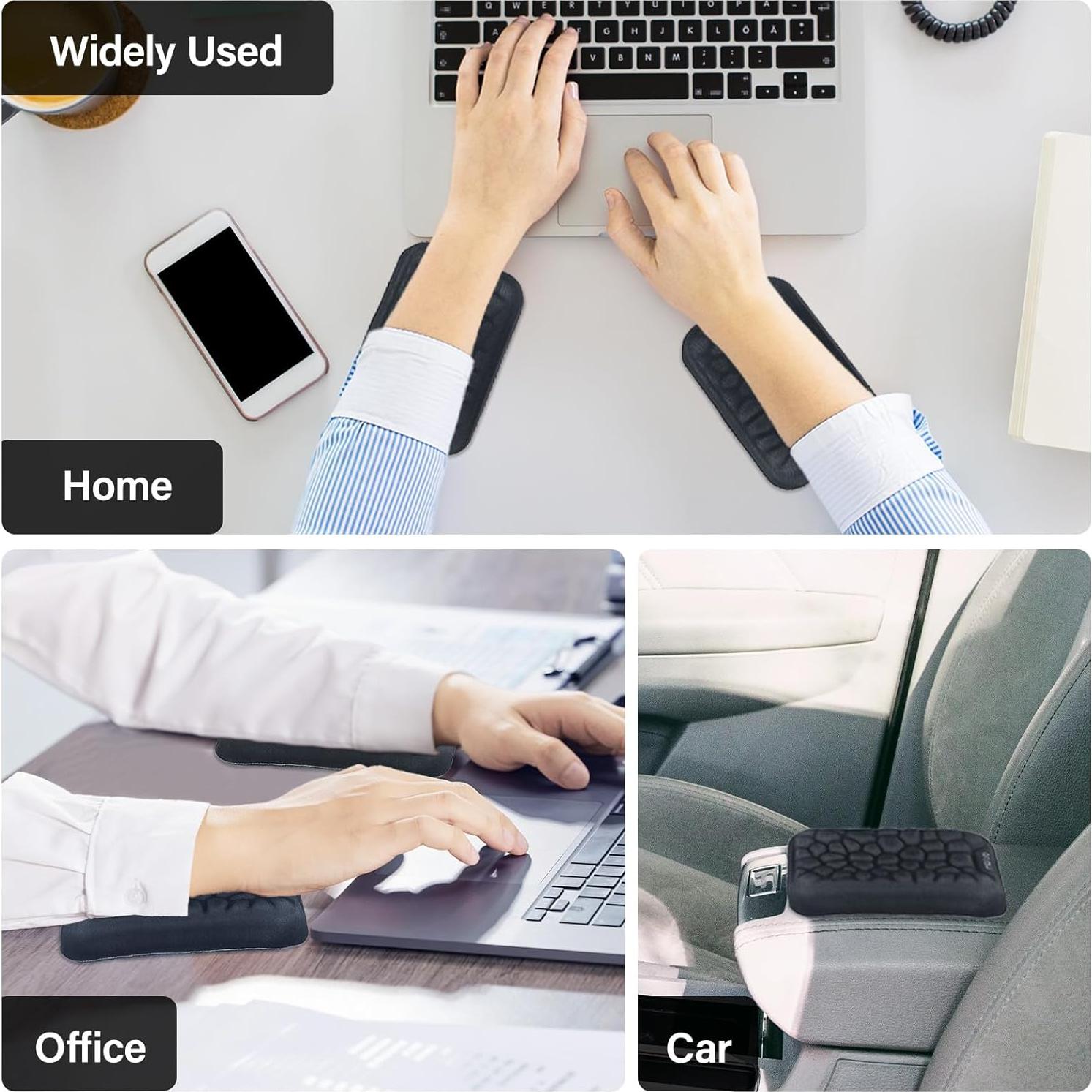 Almohadilla Ergonómica para Codo Mosiso - 2 Pcs, Negro