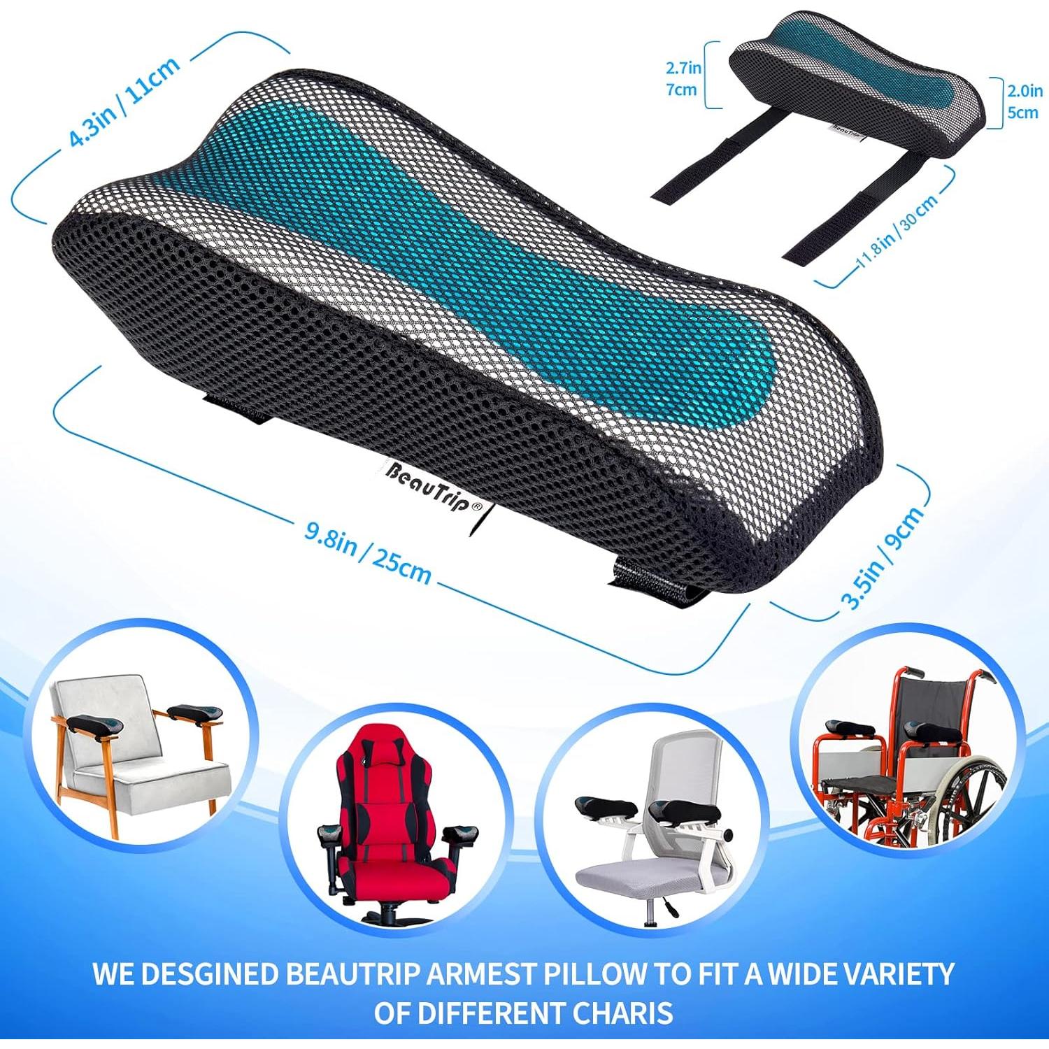 Almohadillas Ergonómicas para Reposabrazos BEAUTRIP - Juego de 2