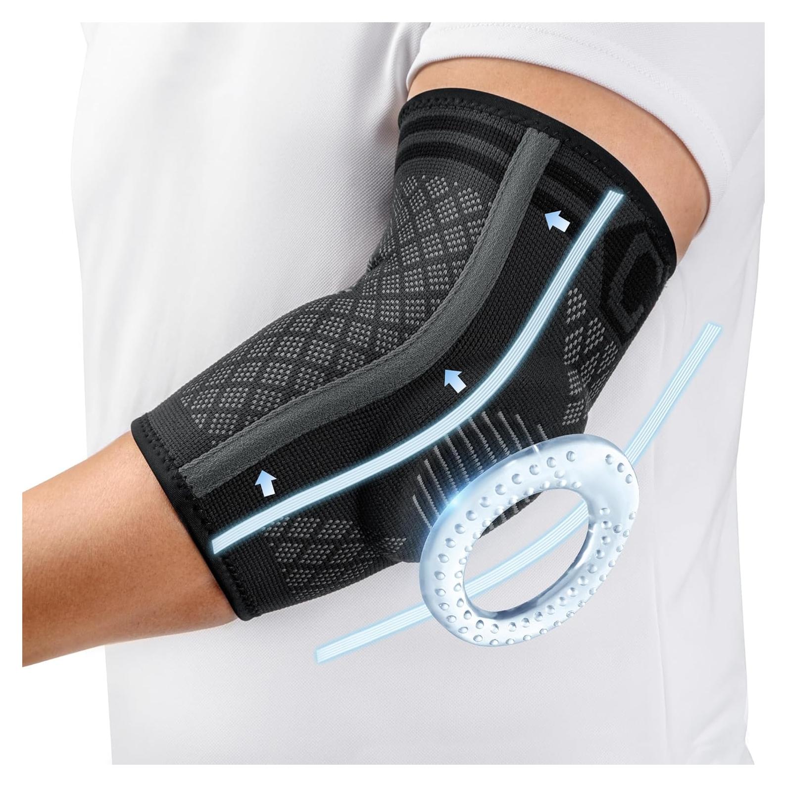 Faja de Codo CAMBIVO para Tendinitis y Tenista - 2 Paquetes