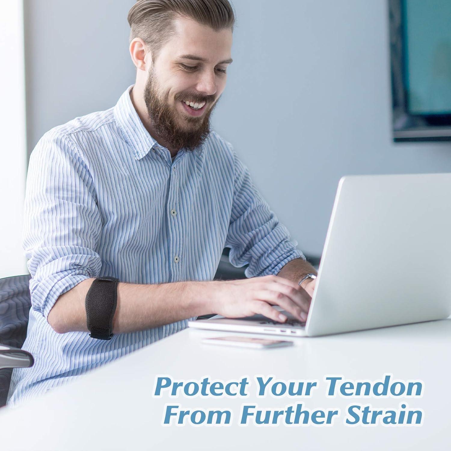 Faja de Soporte para Codo AGPTEK - Alivio Tendinitis 2 Piezas