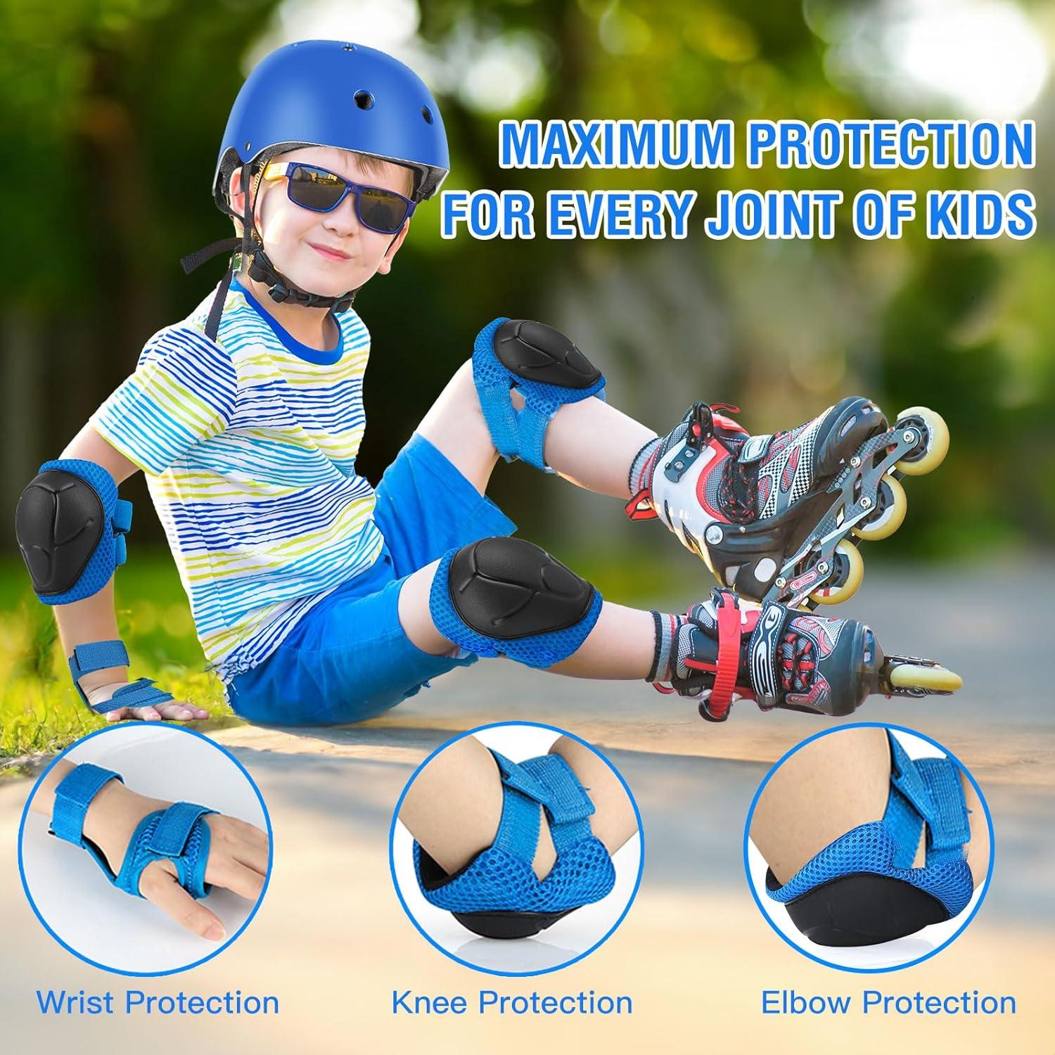 Conjunto de Protección Infantil WayEee 6 Piezas Azul