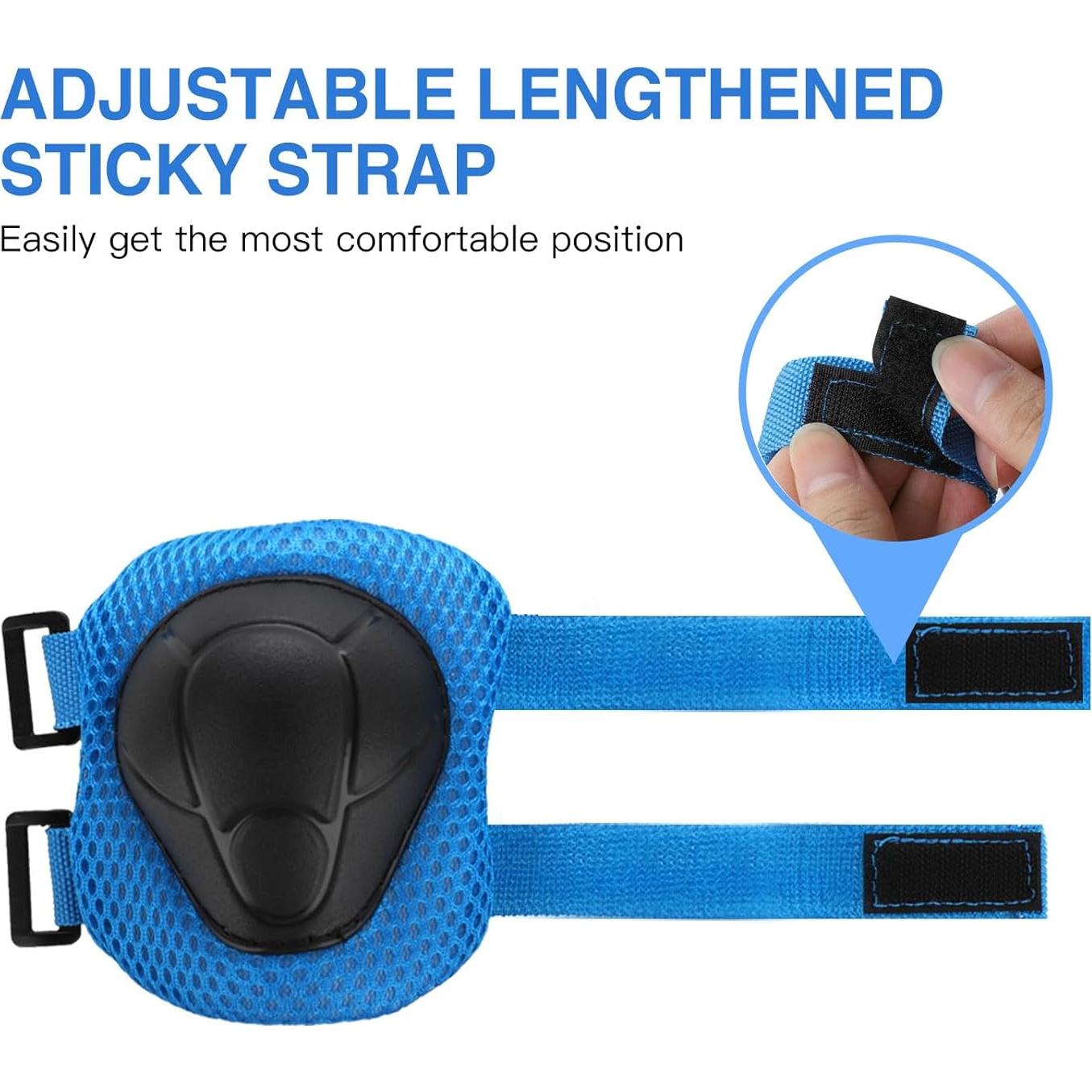 Conjunto de Protección Infantil WayEee 6 Piezas Azul