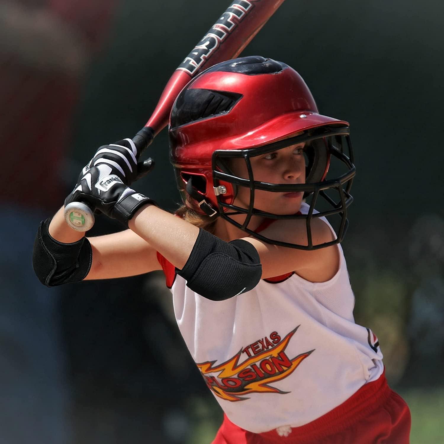 Protectores de Codo EULANT para Niños - Ajustables, Negro-XS