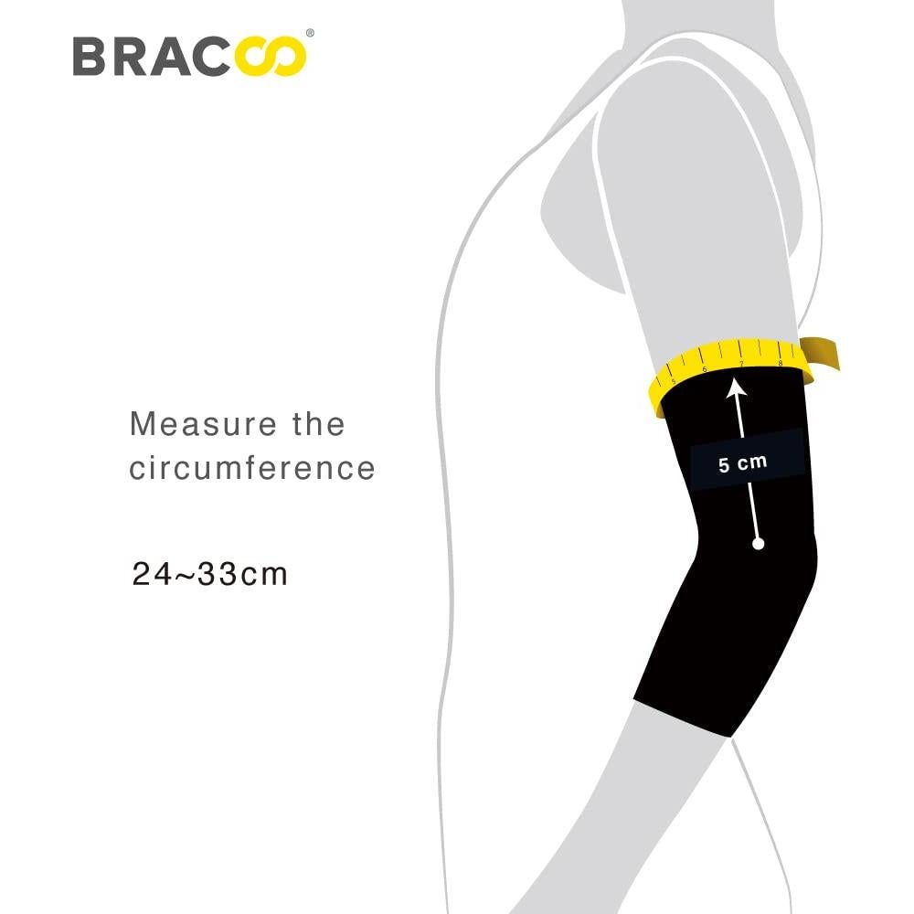 Soporte de Codo Bracoo para Tendinitis y Esguinces - Unisex
