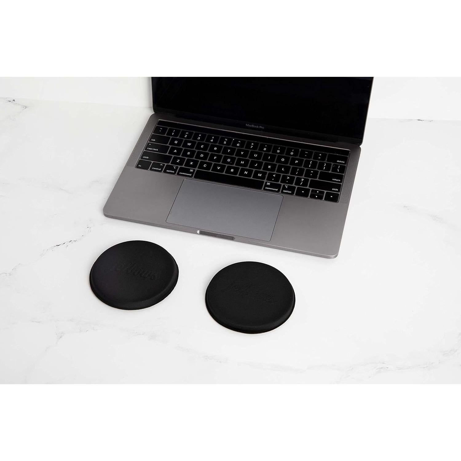 Reposamuñecas Ergonómico Jelbows Pequeño Negro - 2 Piezas