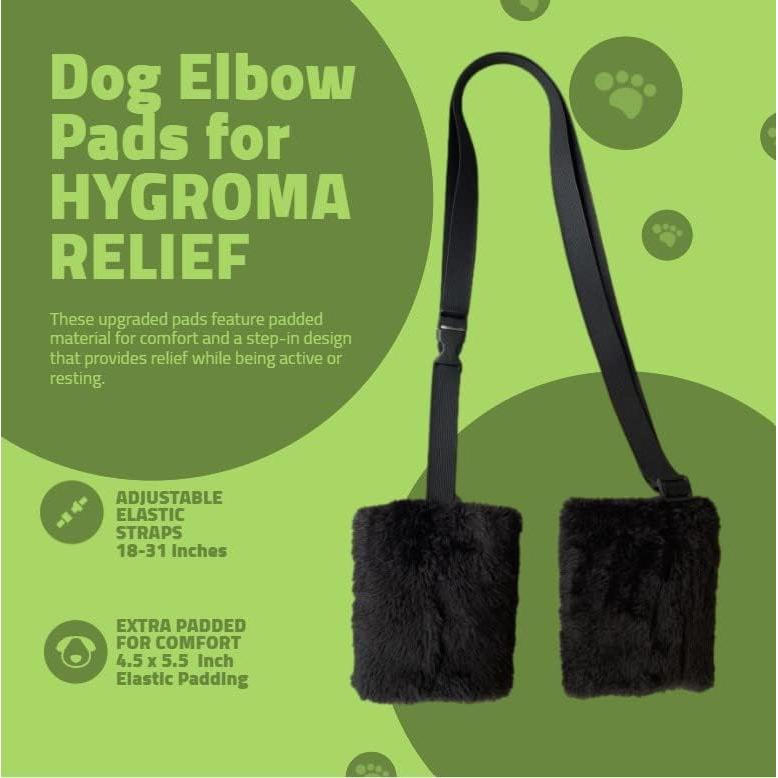 Almohadillas Reforzadas para Codos de Perro Miller Eclipse