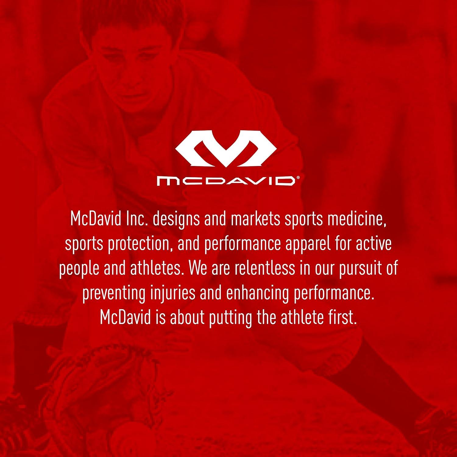 Mangas de rodilla McDavid HEX para hombres y mujeres - Negro