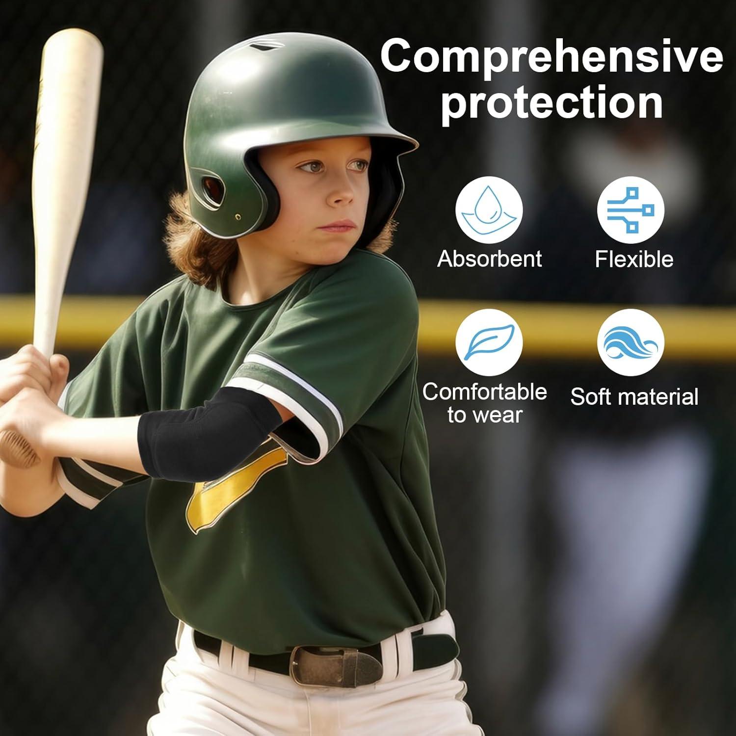 Protectores de Codo Sorcristy para Niños - Compresión Transpirable