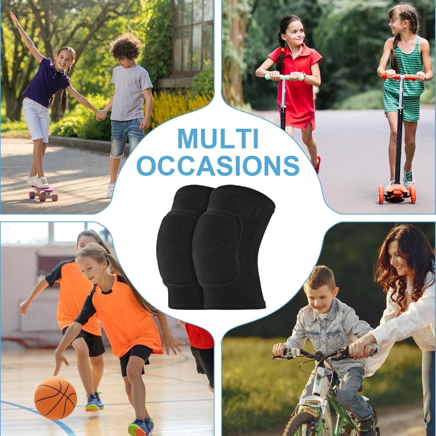 Protectores de Codo Sorcristy para Niños - Compresión Transpirable