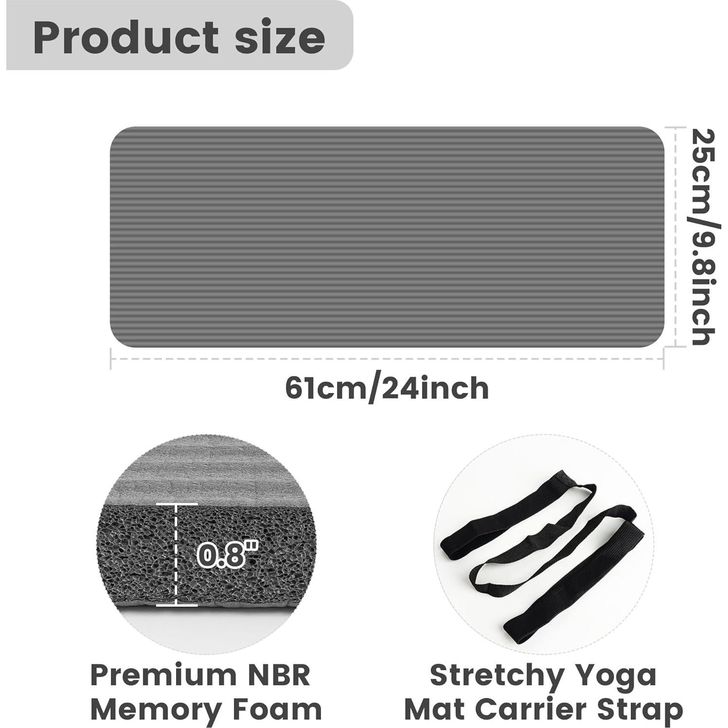 Almohadilla de Rodilla HASSLICKIT 24x10cm Antideslizante