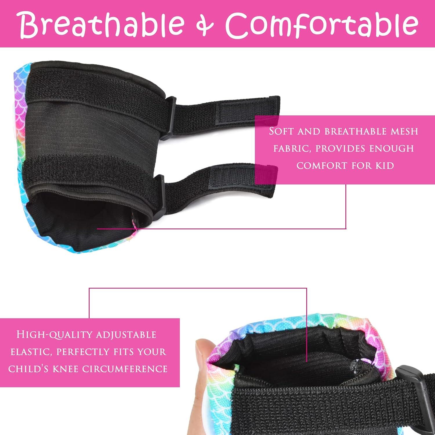 Set Protector 7 en 1 PAMAID para Niños - Rodilleras, Coderas y Muñequera