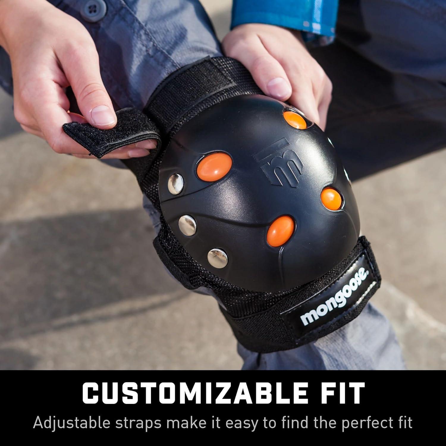 Conjunto de Almohadillas BMX Mongoose para Niños 8-14 Años