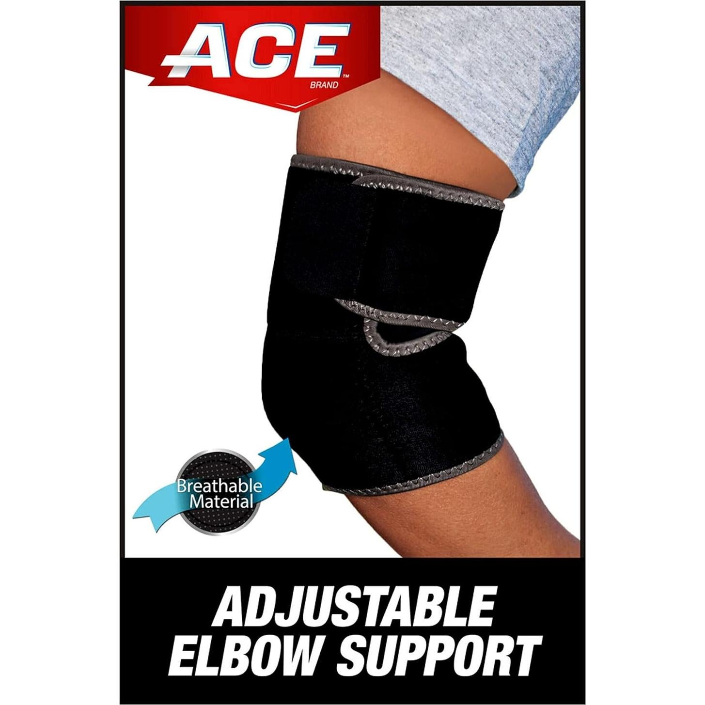 Soporte de Codo de Compresión Ajustable ACE - Talla Única