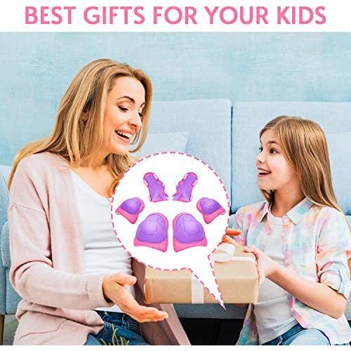 Conjunto de Protección 6 en 1 para Niños SOHOUR - Rodilleras, Coderas y Muñequera