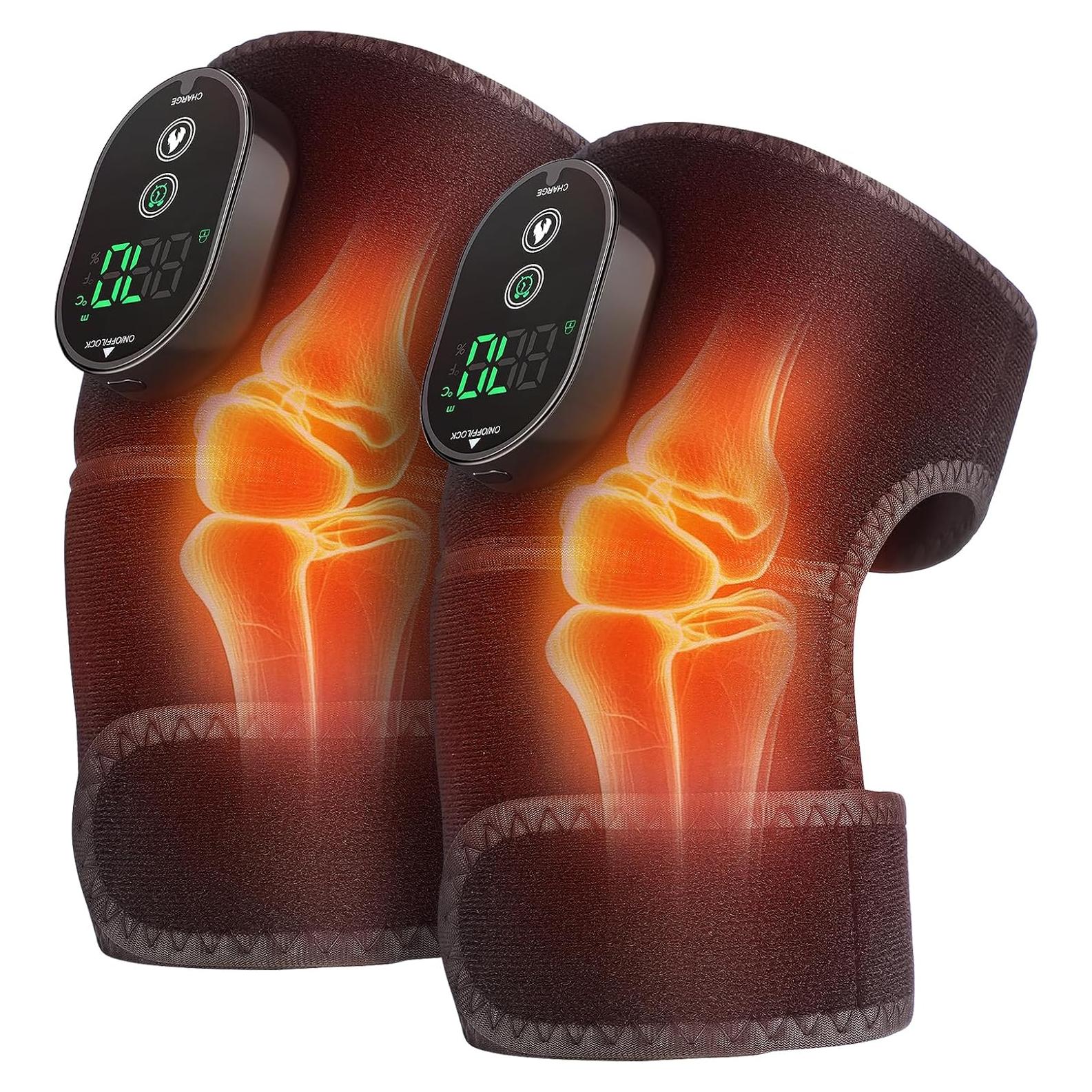 Almohadilla Térmica Eléctrica ROMYSE 3-en-1 para Rodilla, Codo y Hombro