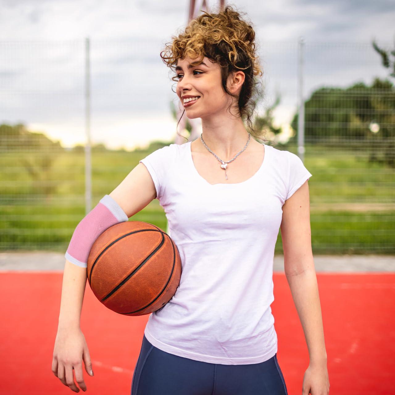 Manga de Gel para Codo Healifty Transpirable y Hidratante