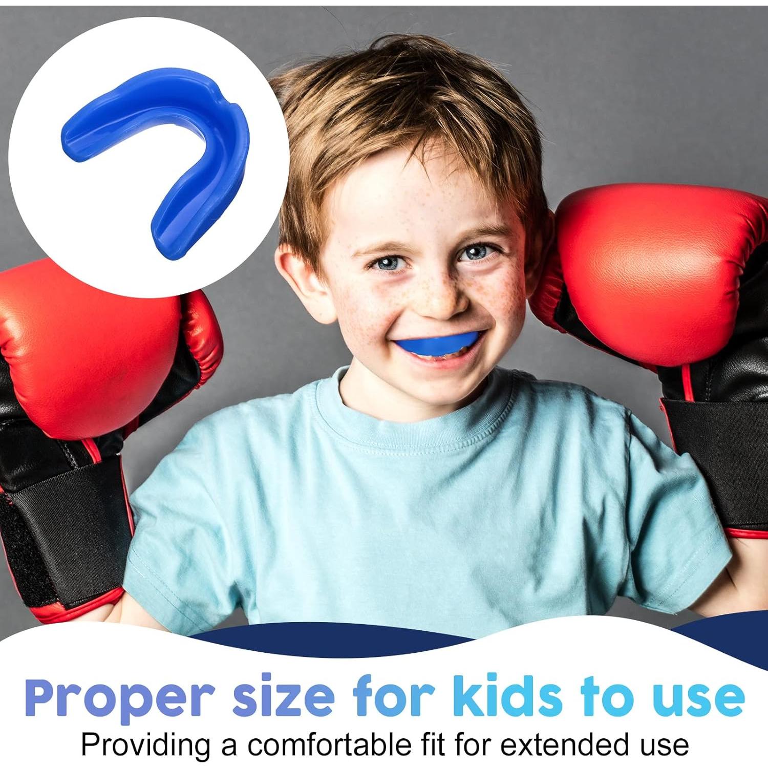 BBTO 40 Protectores Bucales para Niños Multicolor para Deportes