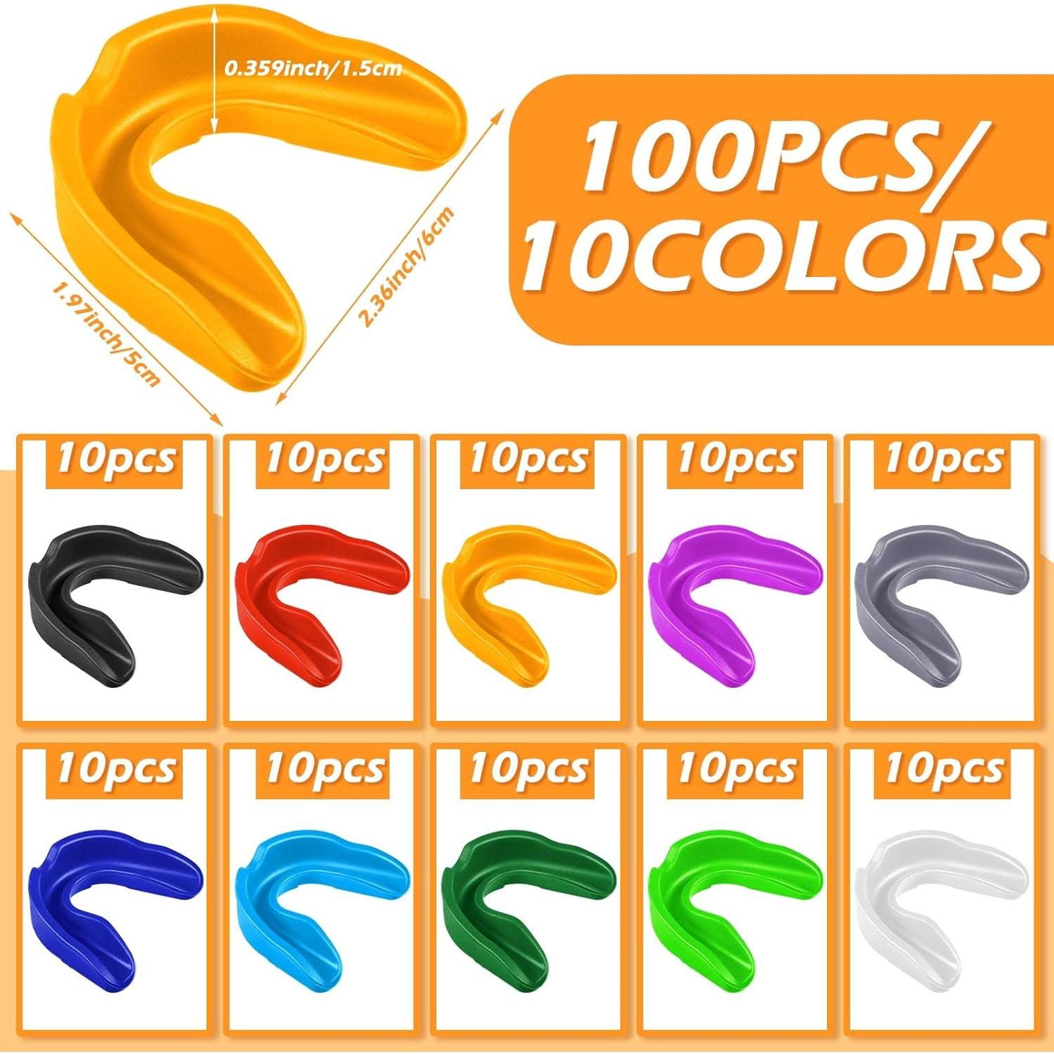 Kathfly 100 Protectores Bucales Juveniles para Deportes Silicona