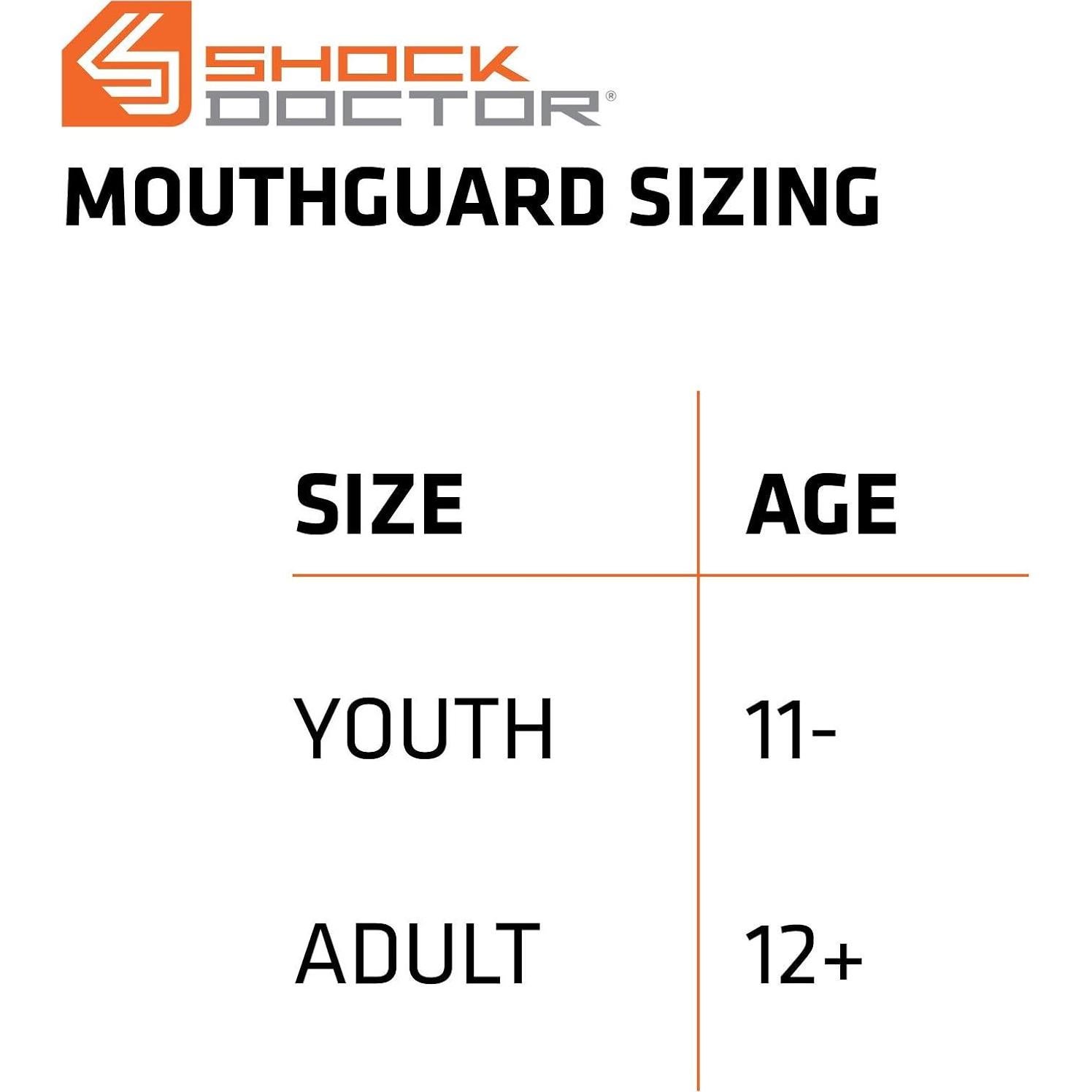 Protector Bucal Shock Doctor Trash Talker Baloncesto Adulto