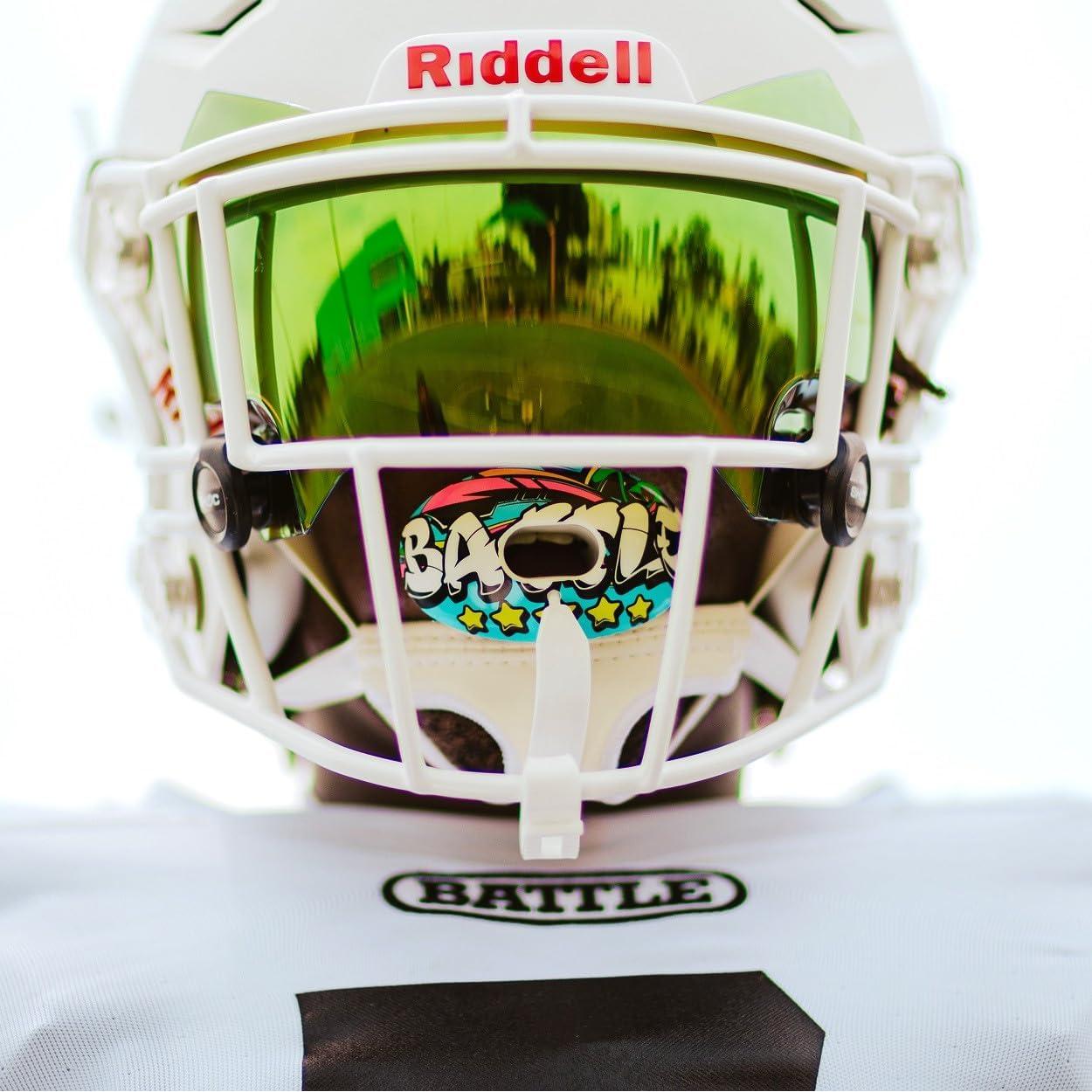 Protector Bucal de Fútbol Battle Oxygen - Transpirable y Seguro