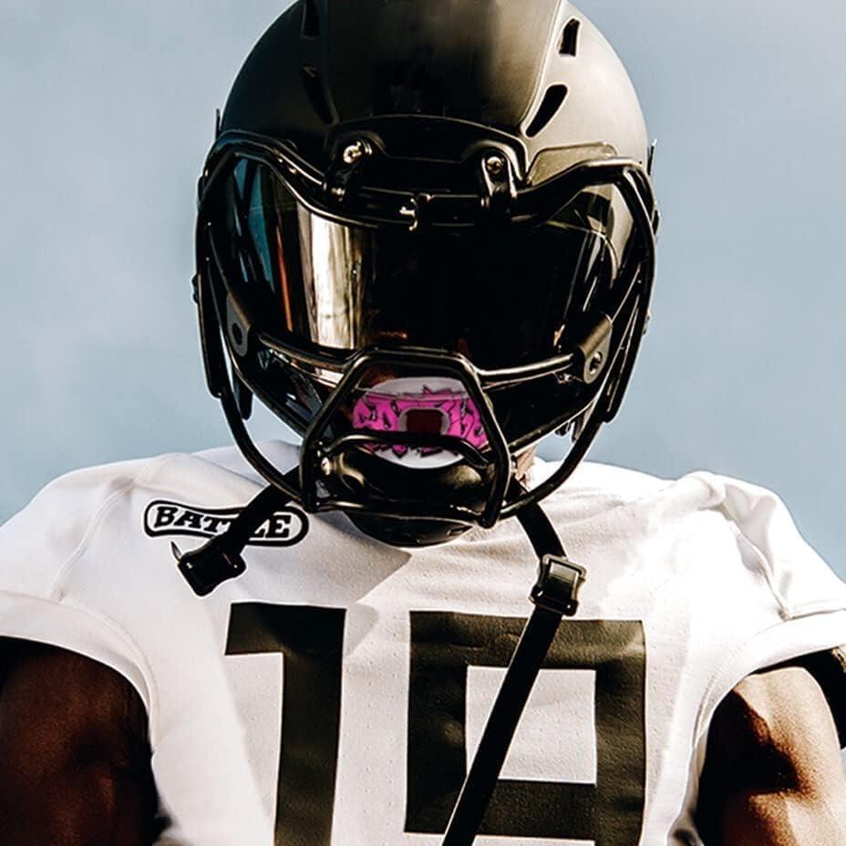 Protector Bucal de Fútbol Battle Oxygen - Transpirable y Seguro