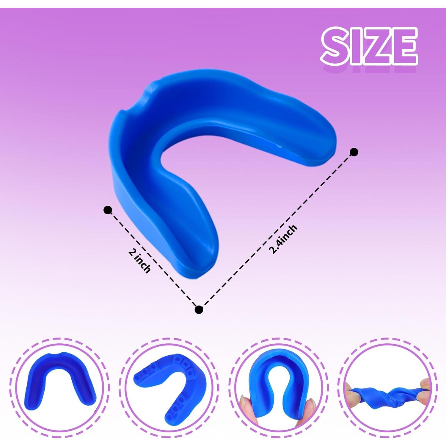 10 Protectores Bucales Deportivos CACASO Multicolor para Niños