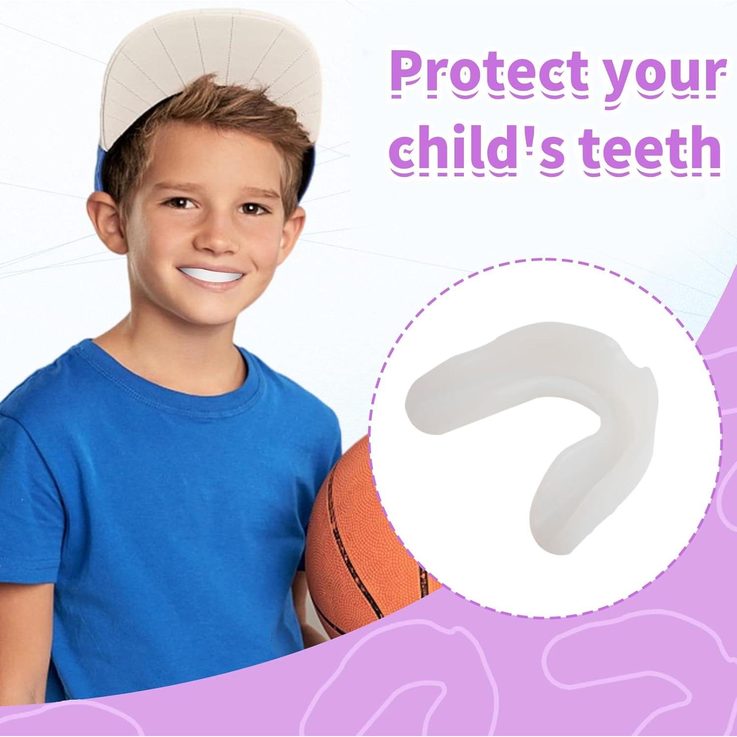 10 Protectores Bucales Deportivos CACASO Multicolor para Niños