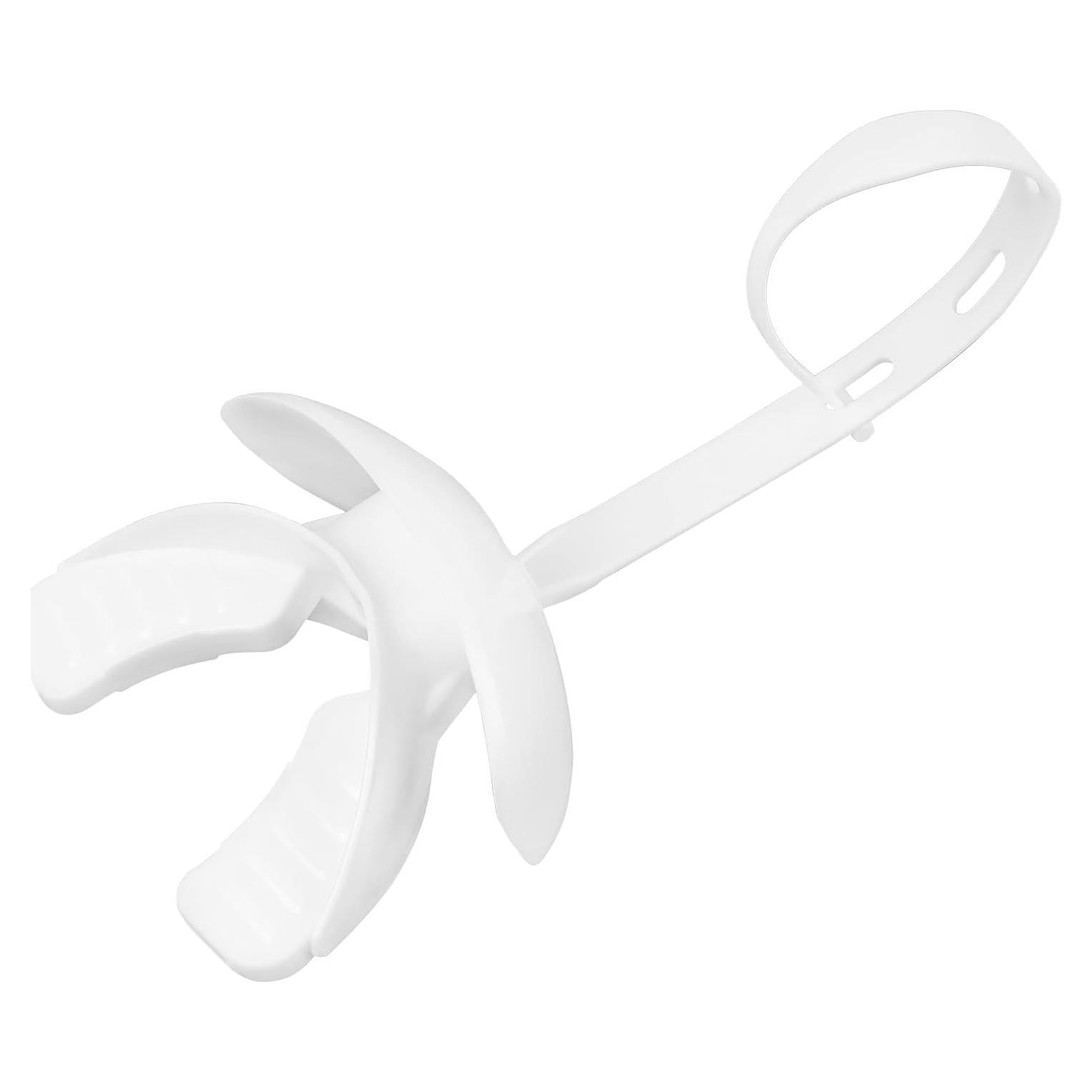 Protector Bucal Deportivo TPR Grado Alimenticio Blanco