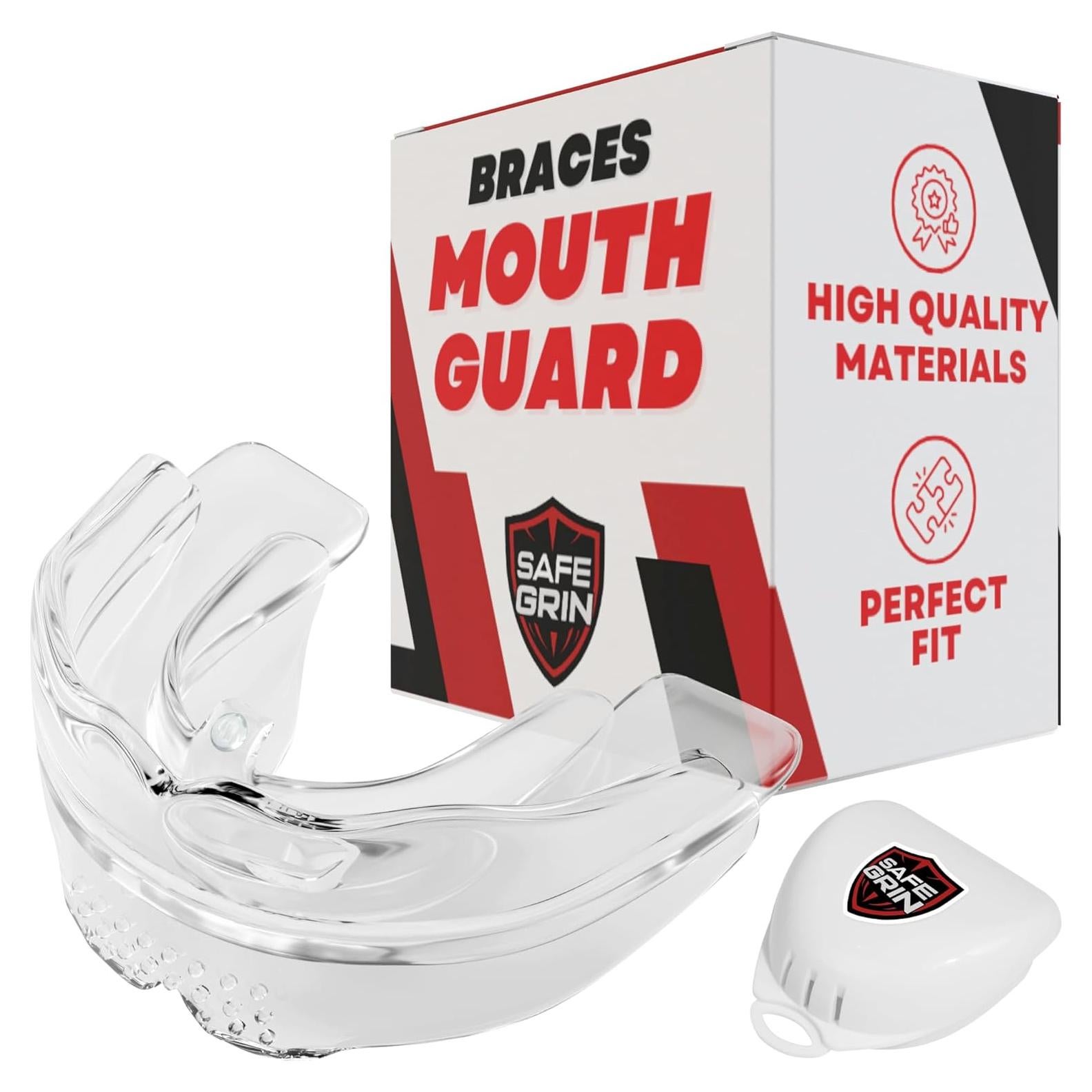 Protector Bucal para Brackets Safe Grin - Silicona Premium