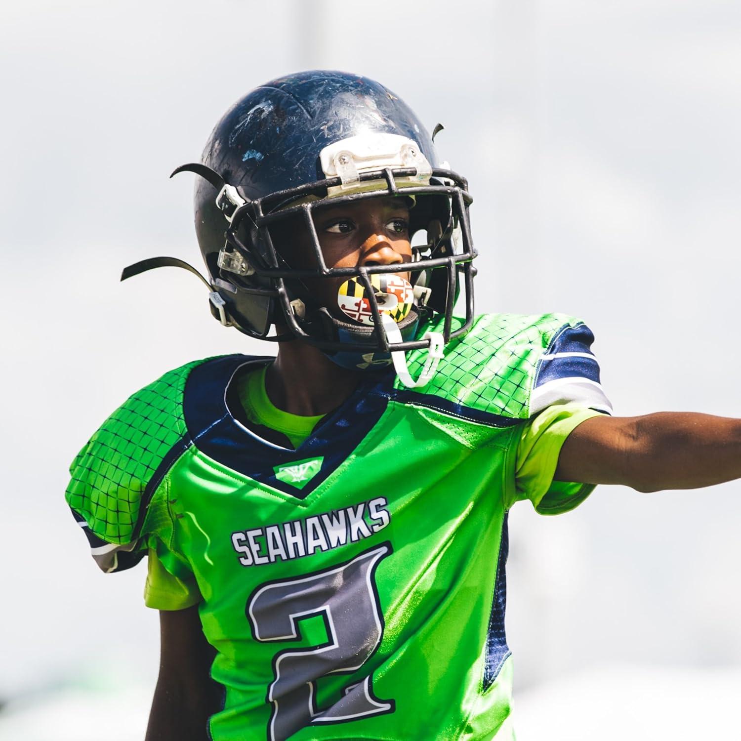 Protector Bucal de Fútbol Battle Sports Oxygen - Transpirable y Sin Hervir