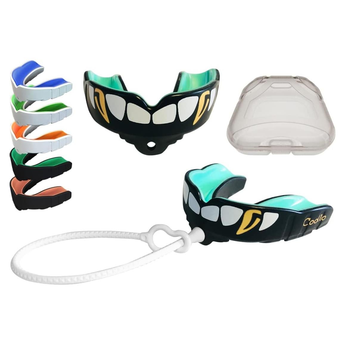 Guardia Bucal Personalizada Coollo Sports Adulto Fútbol Rugby